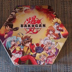 Bakugan Collectors Tin and Collection